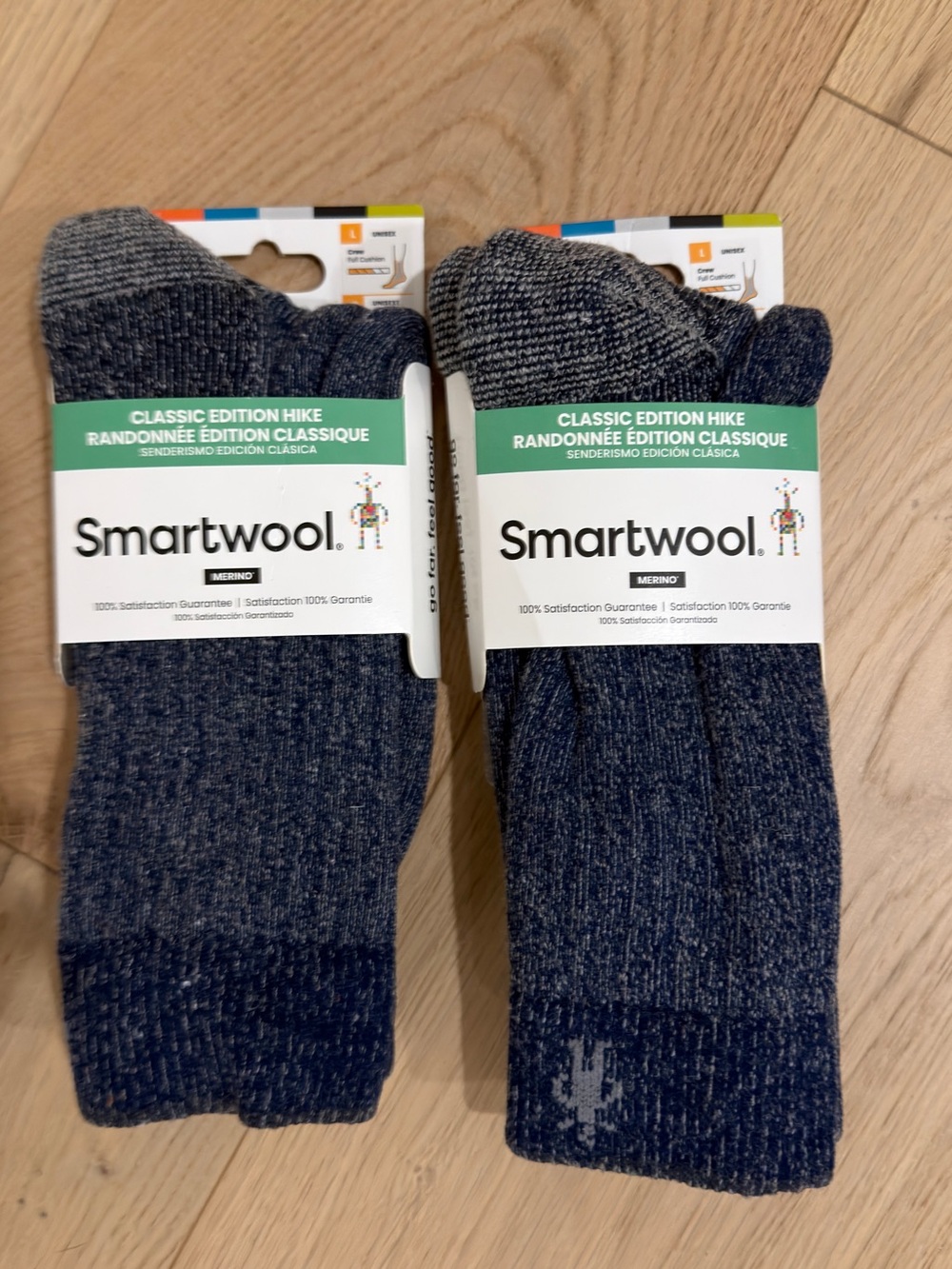 Smartwool Men's Crew Socks in Navy Heather